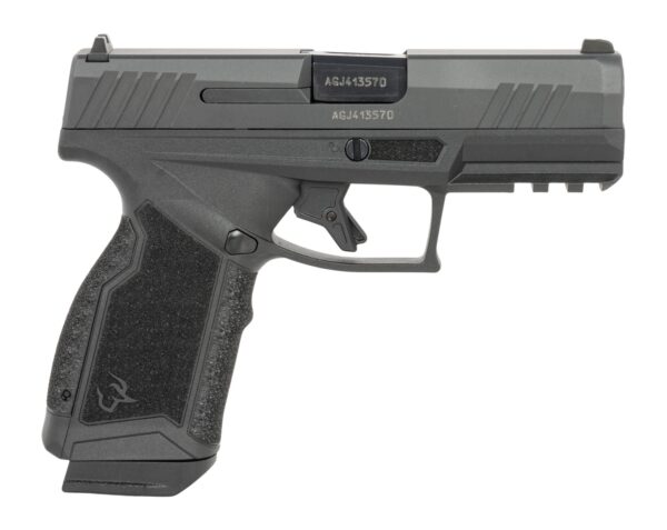 Taurus 1-GX4CR941-5X10 GX4 Carry Compact 9mm Luger 15+1 3.70" Satin Black DLC Barrel, Black Gas Nitride Alloy Steel Serrated Slide, Matte Black Stainless Steel Frame w/Picatinny Rail, Interchangeable
