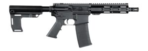 Andro Corp Industries 3008CBMPS ACI-15 CQB 300 Blackout 30+1 Black Nitride Threaded Barrel, Black Anodized Aluminum Receiver w/Picatinny Rail, M-LOK Handguard, Black Polymer SBA3 Pistol Brace, A2 Grip