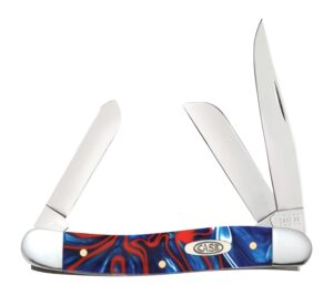 Case Patriotic Kirinite Medium Stockman Knife