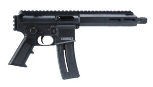 Mountain Bill Gun Lab MBGL-GOAT15-ATOM-1-HC Goat-15 Atom 22 LR 10+1 7.80" Black Oxide Threaded Barrel, Black Polymer Receiver w/Picatinny Rail, M-LOK Handguard, Black Polymer Grip