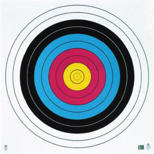 Maple Leaf Target Face FITA 10-Ring 80 cm.