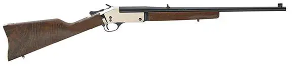 Henry Brass Single Shot Rifle, .44 Magnum/.44 Special, 22-Inch, Blue/Walnut