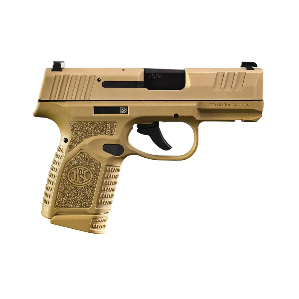 FN Reflex Pistol 9mm No Manual Safety FDE 3.3-inch