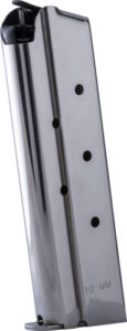CHECKMATE MAGAZINE 1911 - FULL SIZE 10MM STAINLESS 8RD
