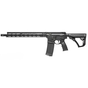 Daniel Defense 0212802081047 DDM4 V7 5.56x45mm NATO 30+1 16" Threaded Barrel w/Flash Suppressor, Black Hard Coat Anodized Receiver, 6 Position Stock w/SoftTouch Overmolding