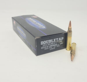 DoubleTap 223 Rem Ammunition 223R80HP 80 Grain Hollow Point Boat Tail 20 Rounds