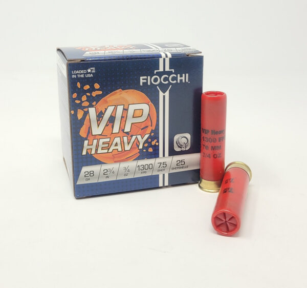 Fiocchi 28 Gauge Ammunition FIO28VIP9 2-3/4" 1200FPS 3/4oz #9 CASE 250 rounds