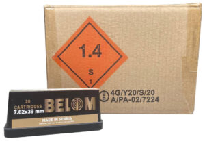 GO BELOM 7.62X39 BRASS 123GR FMJ 480/1 (114)