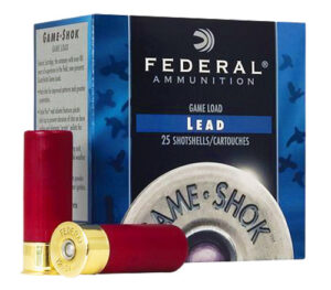 Federal 20 Gauge Ammunition Game-Shok H2045 2-3/4" #5 Shot 1oz 1220fps Case of 250 Rounds