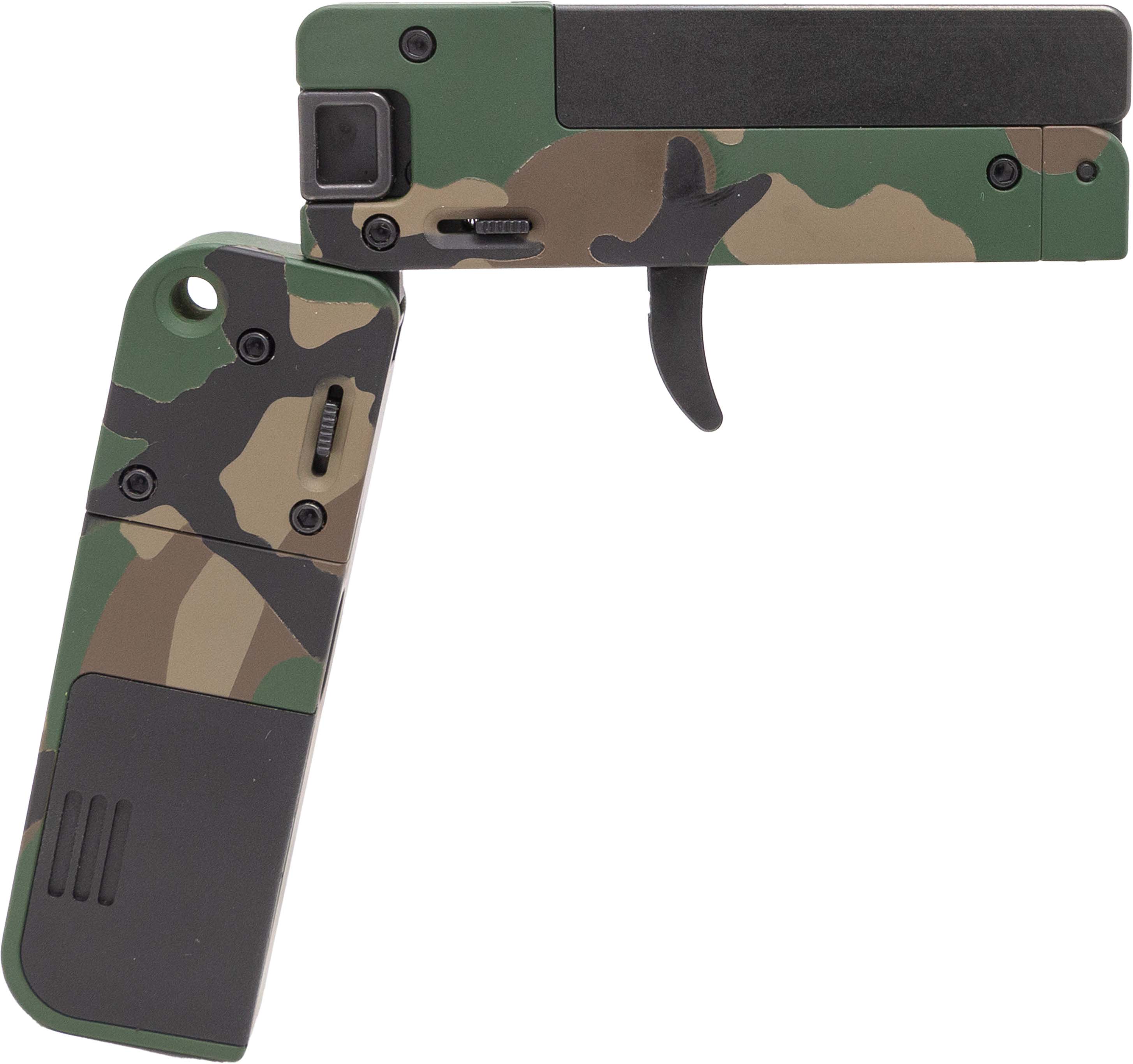 Trailblazer LifeCard .22 WMR Folding Single-Shot Pistol M-81 Camo