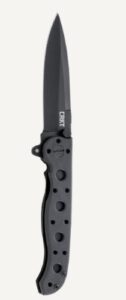 CRKT M16-01KZ 3" FINE EDGE - SPEAR POINT BLACK CLAM PACK