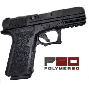 P80 Compact 9MM 4 inch barrel 15 rounds Black Optic Cut Slide/Black Frame