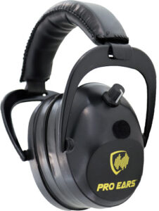 PRO EARS GOLD II 26 EAR MUFF - ELECTRONIC W/PADDED BASE BLK - additional view