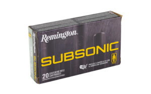Remington Subsonic .308 Winchester 205gr Hollow Point 20-Round Box Rifle Ammunition - view 2