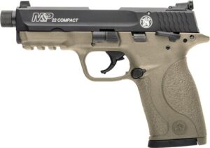 S&W M&P22 COMPACT 22LR 3.56" - AS 10-SHOT MATTE FDE THREADED - additional view