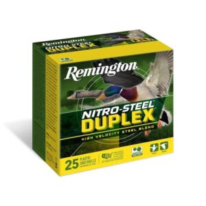 Remington Nitro-Steel Duplex 20 Gauge 3-inch 1 oz #2 and #4 Steel Shotshells, 25-Round Box