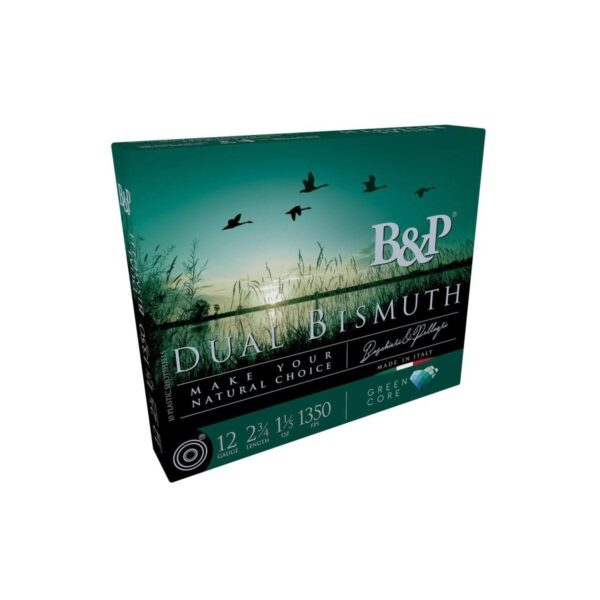 B&P Dual Bismuth Shotshells 12ga 2-3/4in #4+#3, 10-Round Box