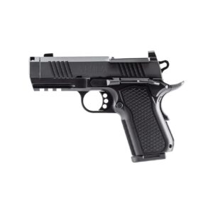 Alpha Foxtrot AF1911-Attila MOS Handgun 9mm Luger 10rd Magazine(1) 3.5" Comp Barrel DLC Black