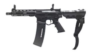 ATI ALPHA MAX 5.56 PISTOL 7.5" BARREL, 7" MLOK W/ FLIP UPS, NEW BRACE, 1-60RD MAG