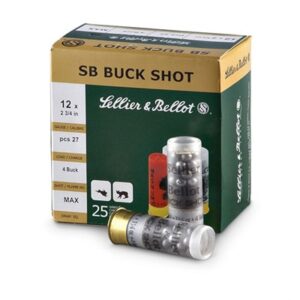 12 GAUGE 2-3/4'' 1-1/4 OZ #00 BUCKSHOT 25/BOX
