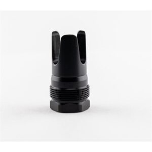 FHD FLASH HIDER .578X28 SQUARE SHOULDER BLACK NITRIDE