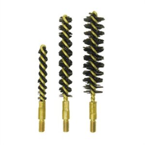 NYLON RIFLE BORE BRUSH, 35 CALIBER, 8-32M, 12 PACK