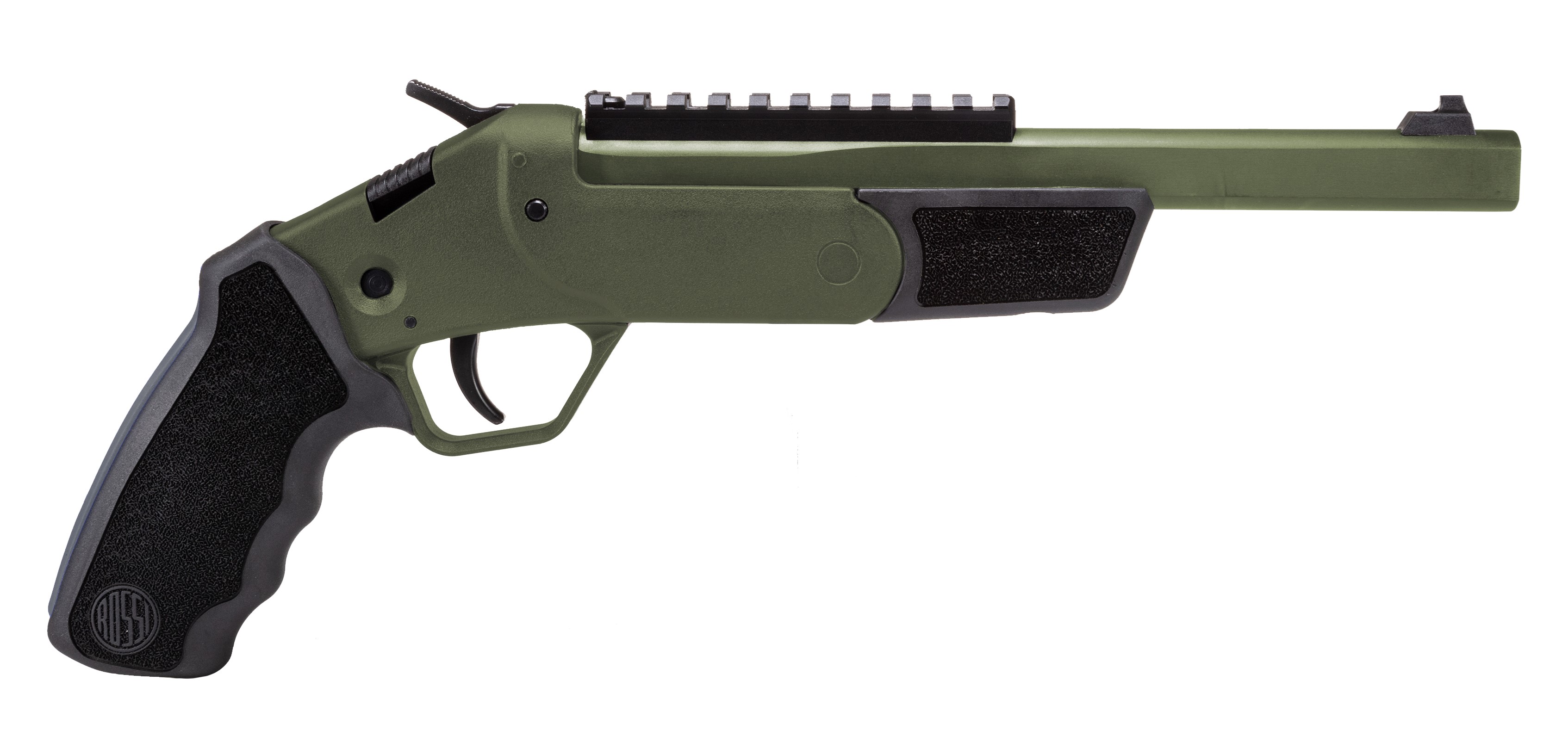 Rossi Brawler Single Shot Pistol, .410 Bore/.45 Colt, 9-inch, OD Green