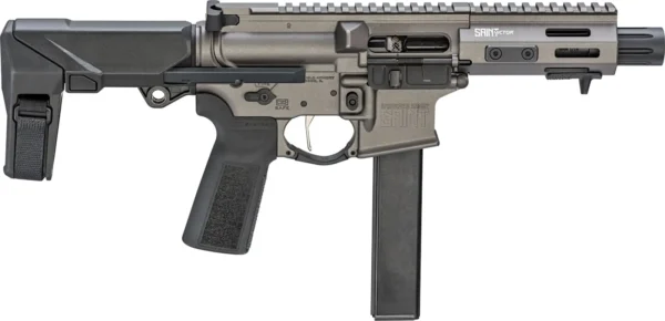 SPRINGFIELD ARMORY SAINT VICTOR PDW 9MM PISTOL 5.5" TUNGSTEN GRY, 1-32RD MAG