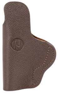 1791 Gunleather FCD4BRWR Fair Chase IWB Size 04 Classic Brown Deer Hide Belt Clip Compatible w/Glock 17/19/Springfield XD/S&W M&P Right Hand