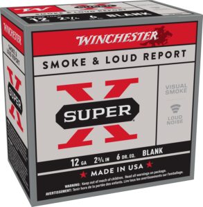 Winchester Ammo XBP12W Super X Blank 12Gauge 2.75" 25 Per Bx/10 Case