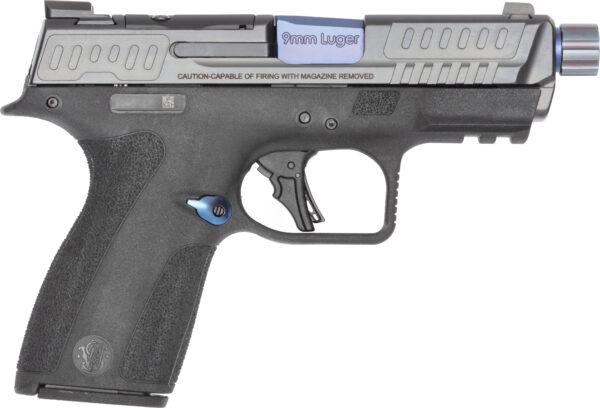 Smith & Wesson M&P9 Shield Plus 9mm Semi-Auto Pistol Blue/FDE Optic-Ready, 15-Round