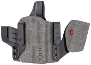Safariland INCOG0835A0CX261MC Incog IWB Gray Cordura w/Mag Caddy, Fits Glock 17 Fits Glock 19, Belt Clip Mount, Right Hand