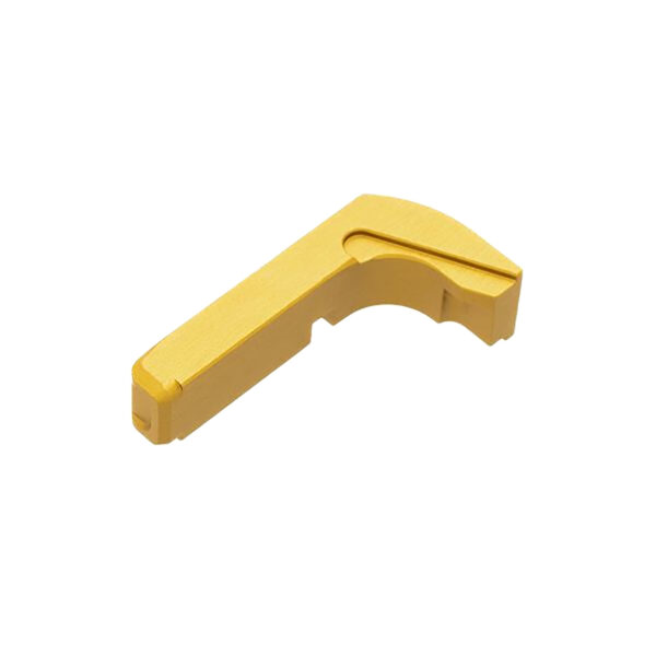 Tyrant CNC Extended Magazine Release for Glock Gen3, Gold Aluminum