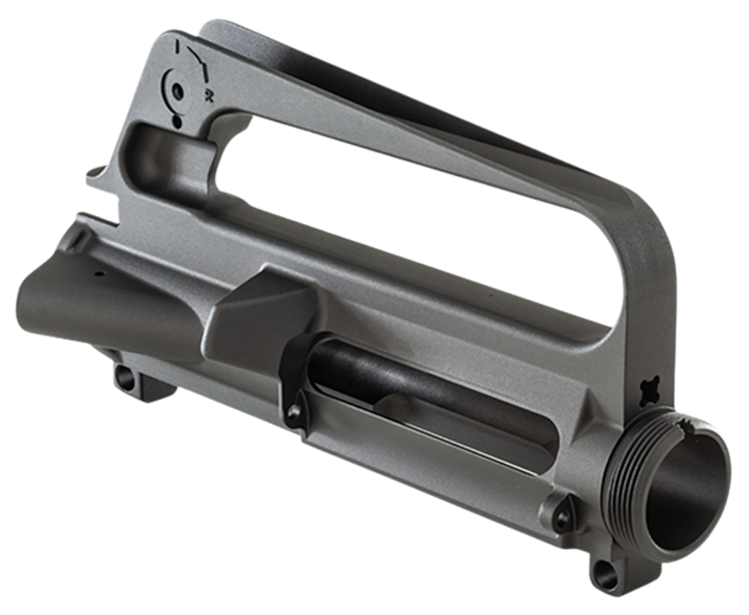 Untitled design - 3 Luth-ar UR-01-E3-M4 A1 Stripped Upper Receiver 223/5.56mm Aluminum Black Hardcoat Anodize Receiver