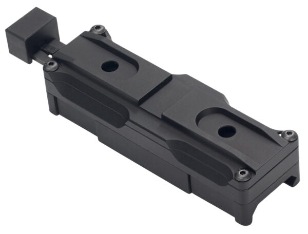 Kinetic Development Group SID5-110 Sidelock Black Aluminum Compatible w/ Aimpoint Patrol Rifle Optic PRO/Comp M4