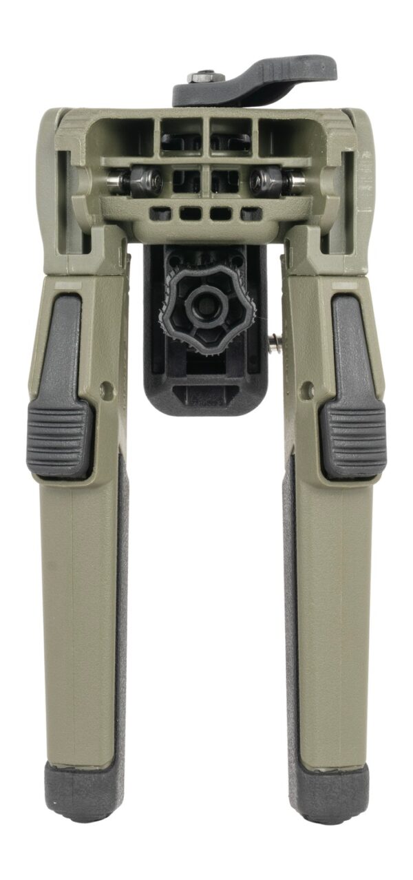 Savage Arms 56451 Sling Swivel Bipod 7.20"-10" High Green Polymer