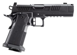 Alpha Foxtrot AA39X4CIG-XDBK13 AF1911 Romulus 45 ACP 13+1 4.25" Black DLC Stainless Steel Threaded Compensated Barrel, Optic Ready/Serrated Slide & Frame w/Beavertail & Picatinny Rail, RMR/RMSc Footpr
