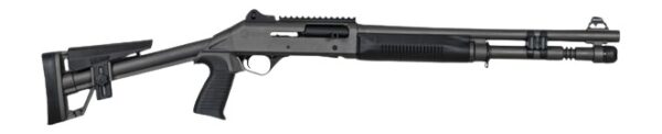 Panzer Arms PAM4TSDSFSS M4 Semi-Auto 3" 5+1 18.50" Tactical Barrel, Gray Tactical Gray Aluminum Receiver w/Picatinny Rail, Black Skeleton Synthetic Stock & Grip