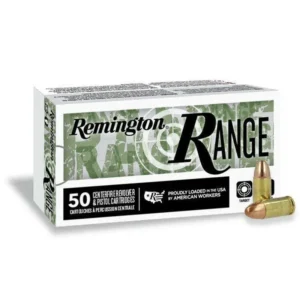 REMINGTON 9MM LUGER 124GR FMJ RANGE HANDGUN 50 RD/BX 20 BX/CS - additional view