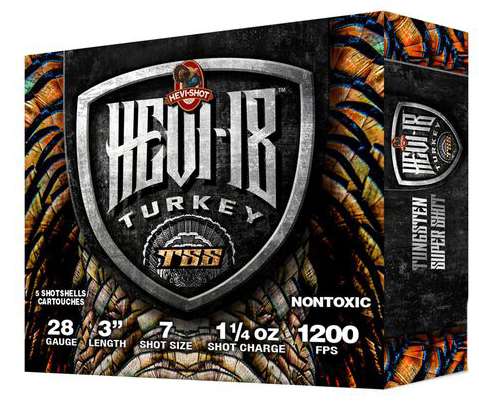 Hevi-Shot HEVI-18 TSS Turkey 28 Gauge 3-Inch No. 7 Shot
