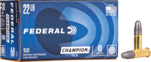 FEDERAL LIGHTNING 22LR 40GR - LEAD-RN 1240FPS 50RD 100BX/CS