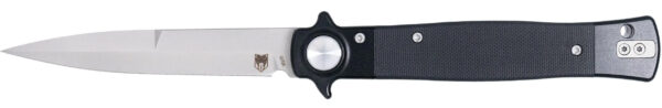 CBT STILETTO BUTTON LOCK BLK