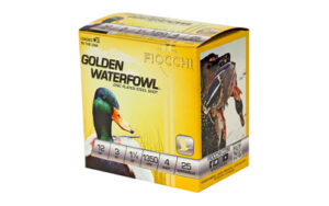 Fiocchi Golden Waterfowl Steel 12 Gauge #4 Shot, 3-Inch Shells, 25-Round Box - view 3