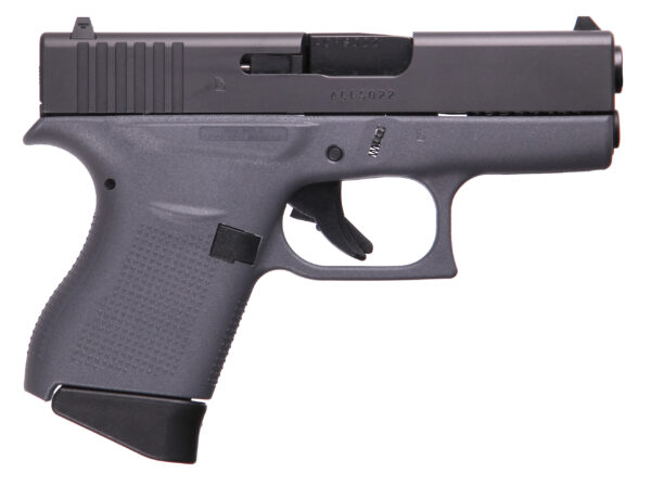 GLOCK G43 G3 GRAY 9MM 6+1 3.39" FS #