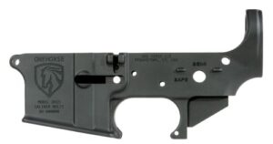 ONE HORSE AR15 STRIPPED LOWER - RECEIVER ALUMINUM BLACK