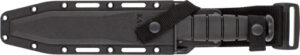 KA-BAR FIGHTER KNIFE 8" - STRAIGHT EDGE W/PLASTIC SHEATH