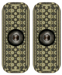 MI LEVER STOCK G10 M-LOK PANEL - OD GREEN/BLACK 2-PACK