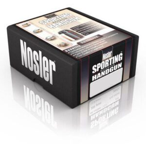Nosler 9mm 124gr JHP Pistol Bullets, 250-Count