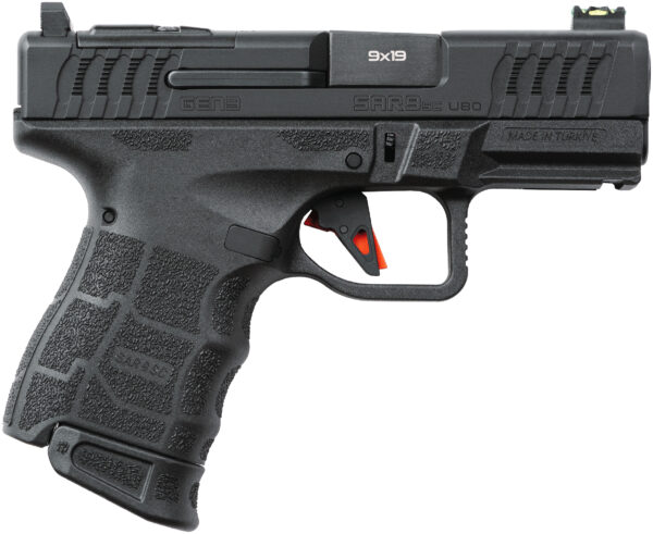 SAR SAR9 9MM SUBCOMPACT GEN3 U-80 12/15RD