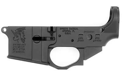 Spike's Tactical Snowflake Stripped AR-15 Lower Receiver, Multi-Caliber